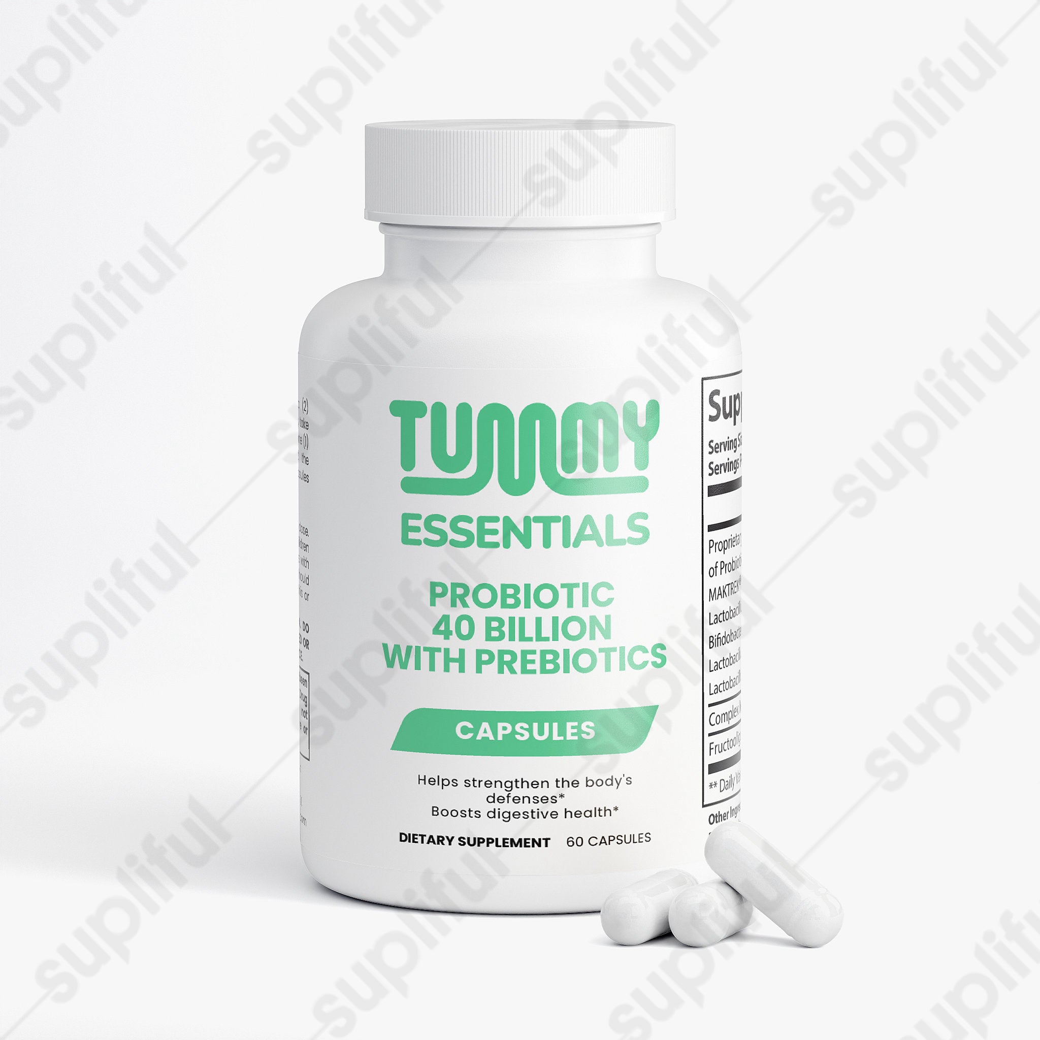 Tummy Essentials™ - Probiotic 40 Billion with Prebiotics