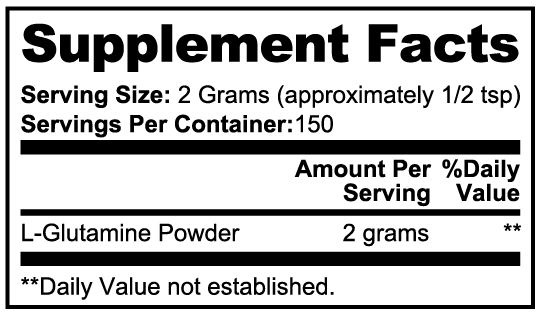 Tummy Essentials™ - L-Glutamine Powder