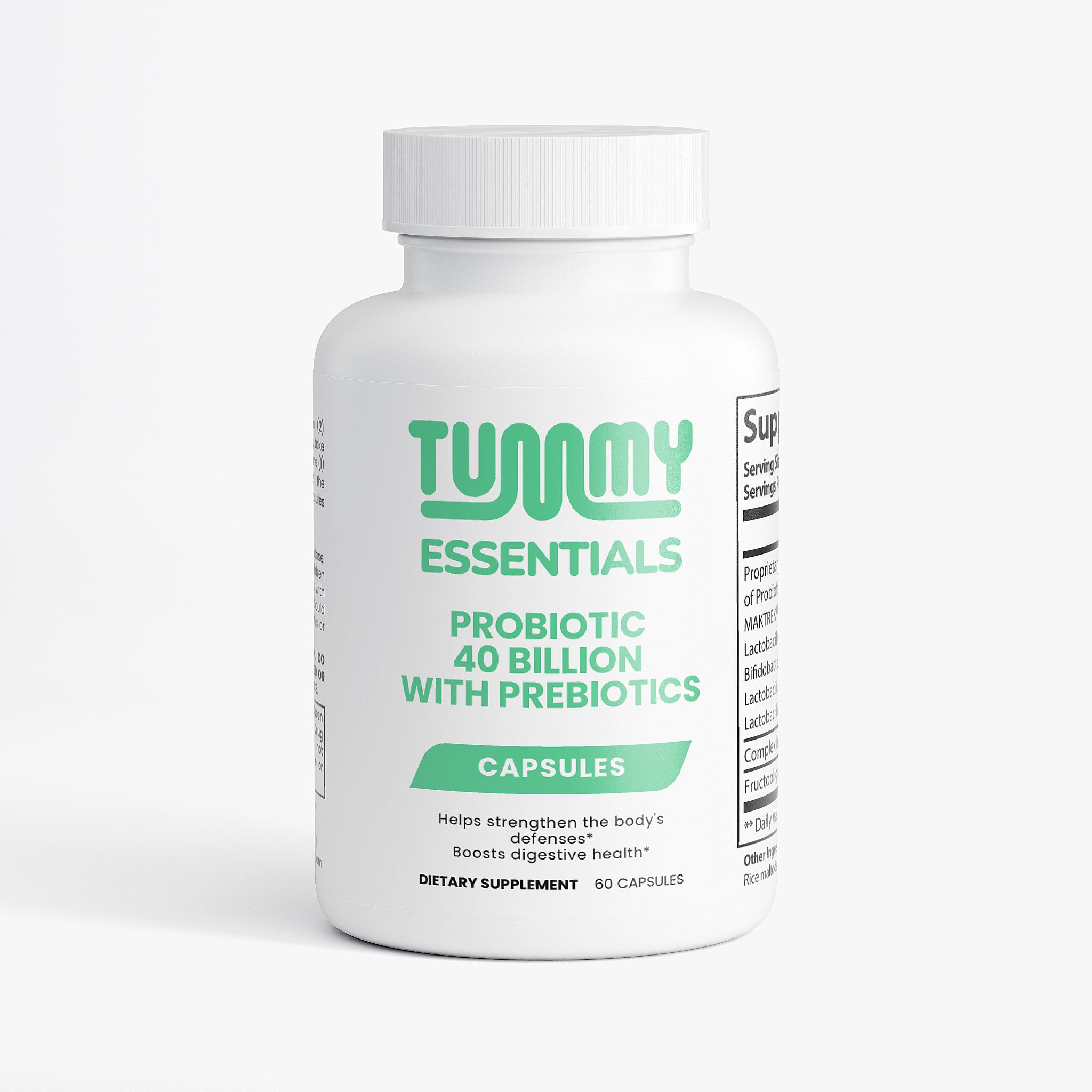 Tummy Essentials™ - Probiotic 40 Billion with Prebiotics